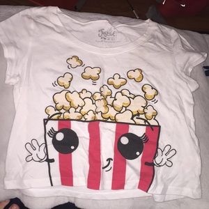Justice Popcorn Crop Top